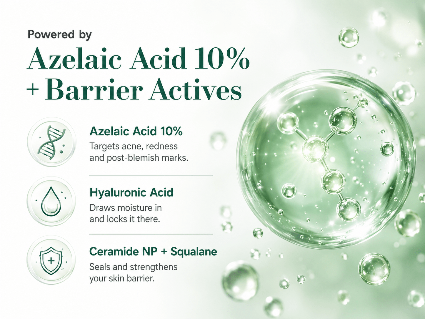 ANUA Azelaic Acid 10 Hyaluron Redness Soothing Serum 30ml - Hani Skin