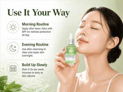 ANUA Azelaic Acid 10 Hyaluron Redness Soothing Serum 30ml - Hani Skin