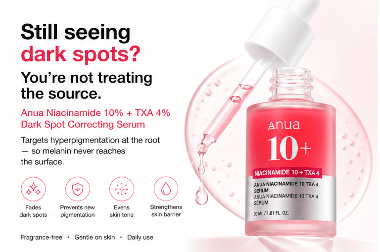 Anua Niacinamide 10% + TXA 4% Serum - Hani Skin
