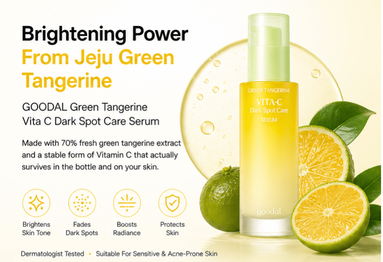 GOODAL Green Tangerine Vitamin C Serum - Hani Skin