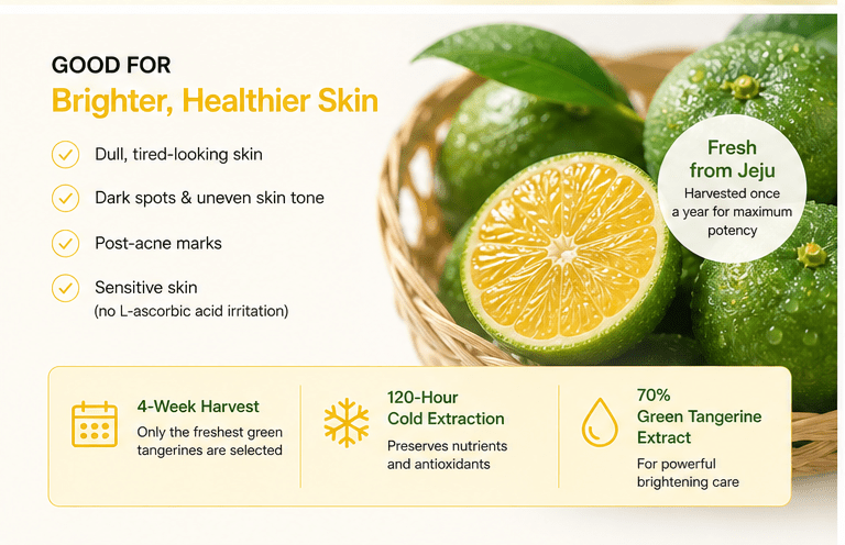 GOODAL Green Tangerine Vitamin C Serum - Hani Skin