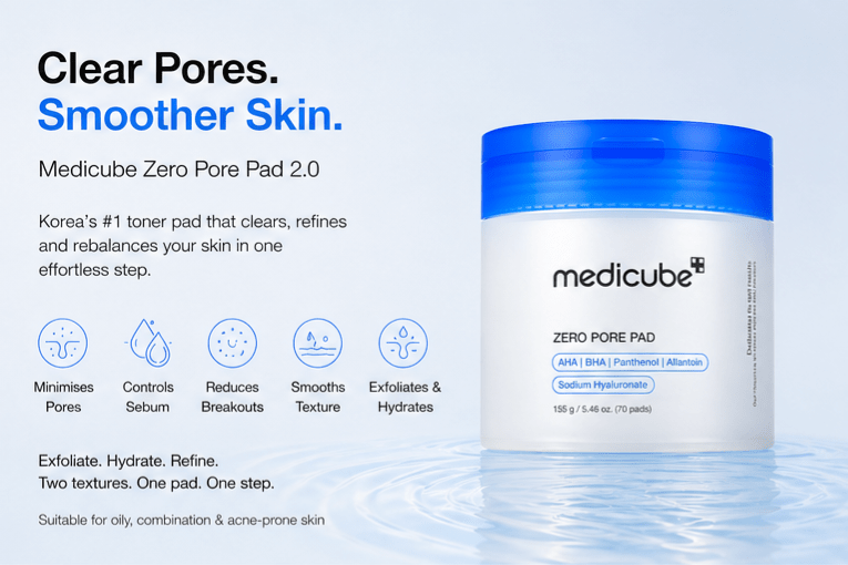 Medicube Zero Pore Pad 2.0 - Hani Skin